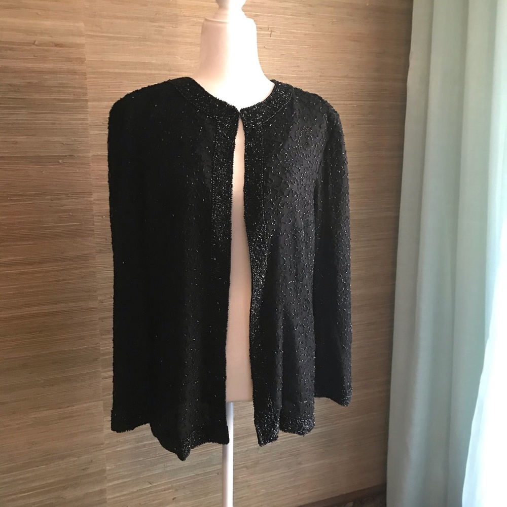 Stenay Beaded Silk Fancy Evening Jacket